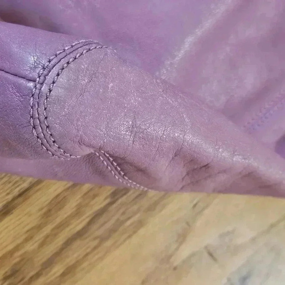 Coach Pink Leather Bag - Picture 5 of 13